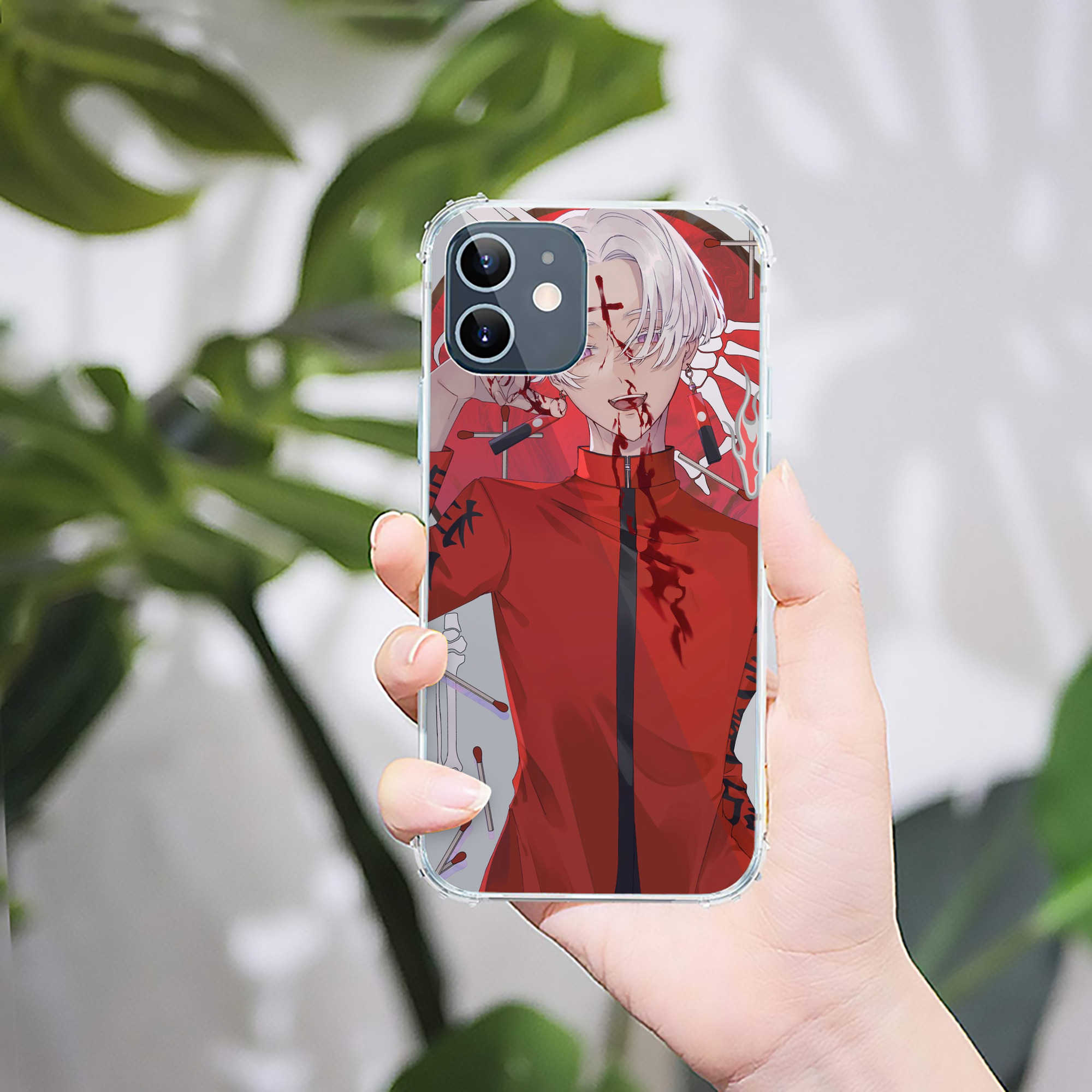 （画像用） 東京リベンジャーズ Tokyo Revengers 【iPhone 12シリーズ対応】透明スマホケース（クリアソフトケース）